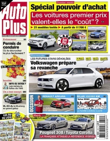 Auto Plus N°1875 Du 9 au 15 Août 2024