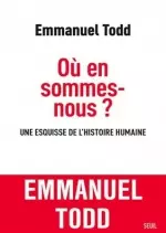 Todd Emmanuel - Ou en sommes nous - epub