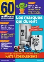 60 Millions de Consommateurs - Janvier 2018