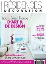 Residences Decoration - Aout/Septembre 2017