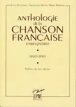 Anthologie de la chanson Française enregistrée Coffret 1